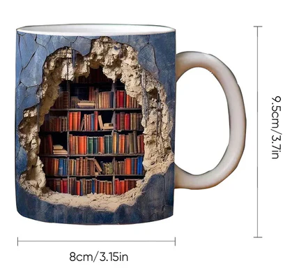 Novelty Book Lover Coffee Mug