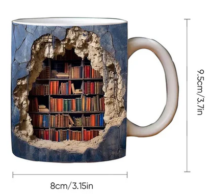 Novelty Book Lover Coffee Mug