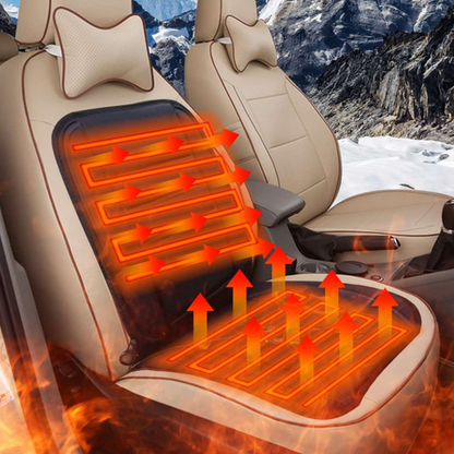 Luxury Heated Auto Seat Warmer Pad