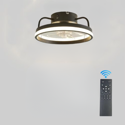 Energy Efficient Ceiling Fan with LED Lamp and Remote