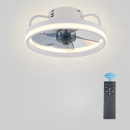 Energy Efficient Ceiling Fan with LED Lamp and Remote