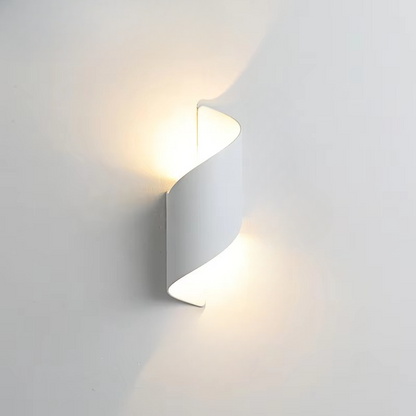 Modern 2-Way LED Outdoor Wall Light