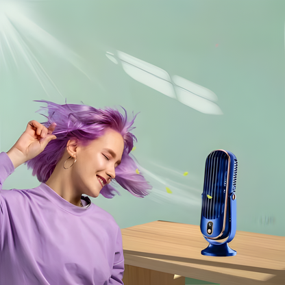 Small Powerful USB Rechargeable Desk Fan
