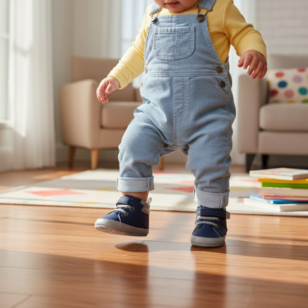 Grip Sole Non Slip Baby Shoes for Boys and Girls