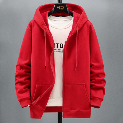 Soft Hoodie Sweater Jacket