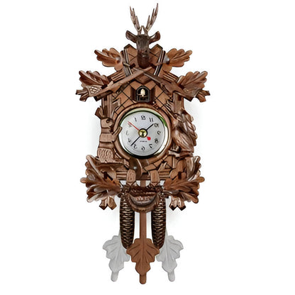 Vintage Style Cuckoo Wall Clock - Hehif
