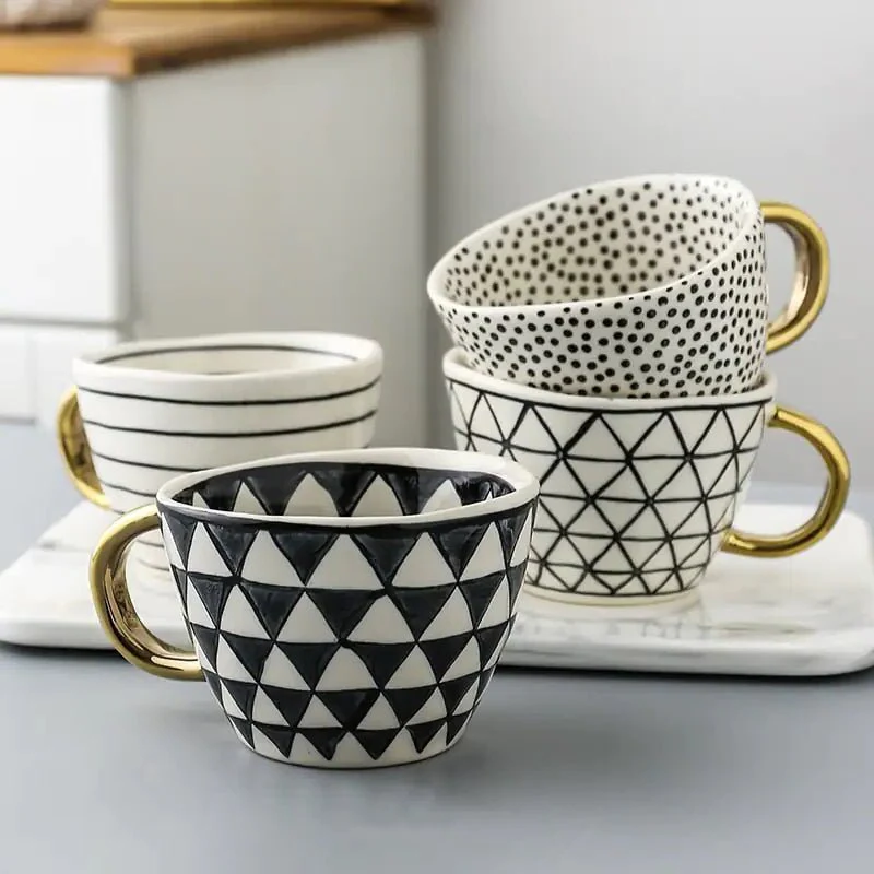 Colorful Artistic Coffee Mugs