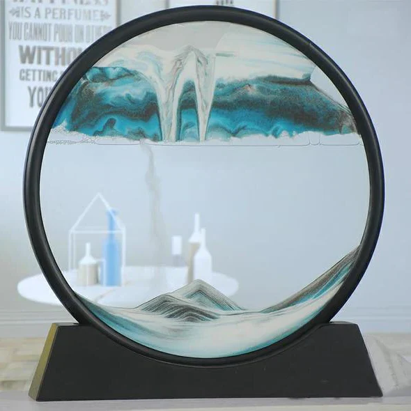 Colorful Layered Sand Decor
