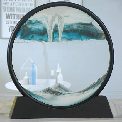 Colorful Layered Sand Decor