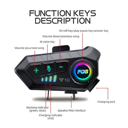 Wireless Helmet Communication System