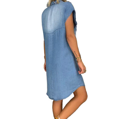 Classic Blue Jeans Dress