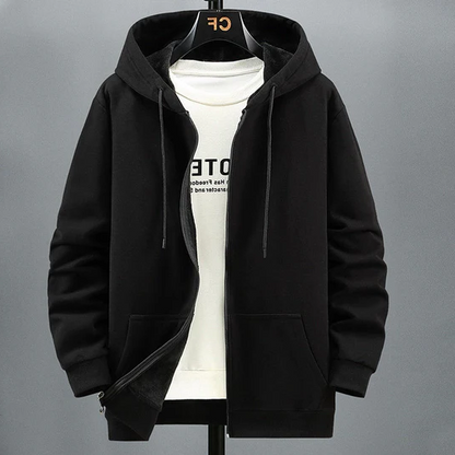 Soft Hoodie Sweater Jacket