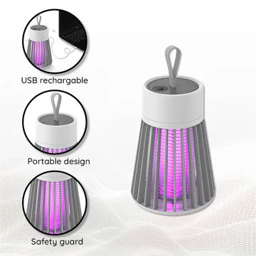 Compact Solar Powered Insect Repellent Lamp