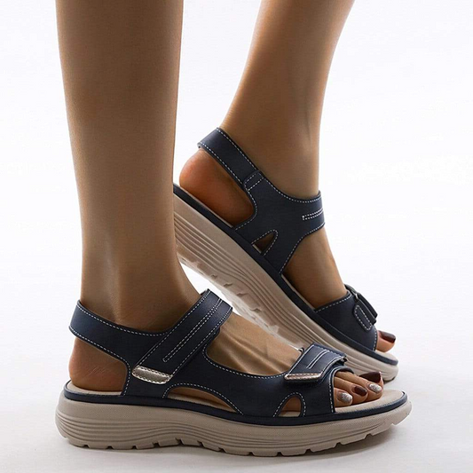 Comfortable Women's Sandals with Adjustable Straps - Hehif