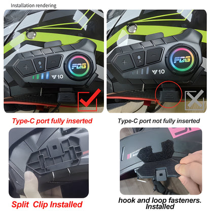 Wireless Helmet Communication System
