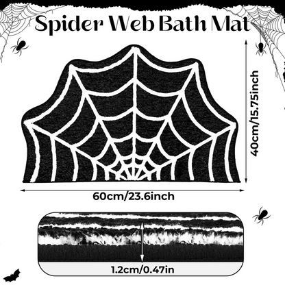 Spooky Spider Halloween Floor Mat