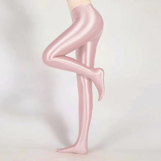 Sleek Black Tight High Waist Fashion Leggings Pants - Hehif