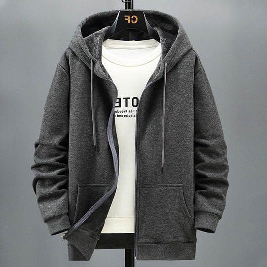 Soft Hoodie Sweater Jacket