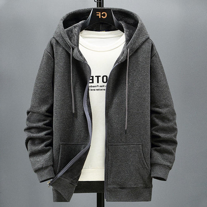 Soft Hoodie Sweater Jacket