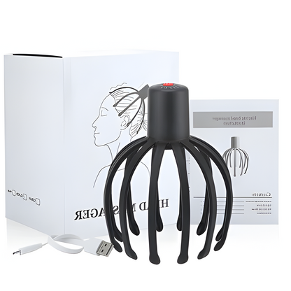 Portable Shiatsu Head Massager - Soothing Scalp Relaxer