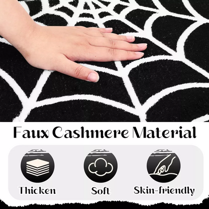 Spooky Spider Halloween Floor Mat