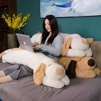 Adorable Plush Dog Cushion Pillow