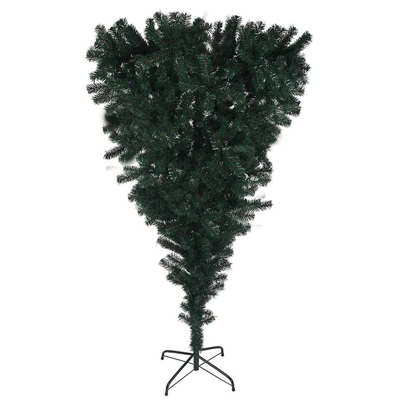 Flip Top Pre Lit Artificial Xmas Tree