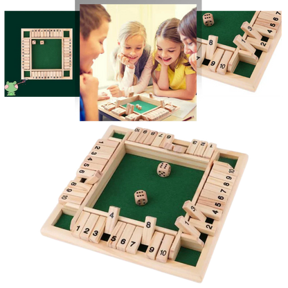 Natural Wood Board Game Dice - Hehif