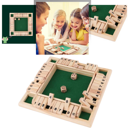 Natural Wood Board Game Dice - Hehif