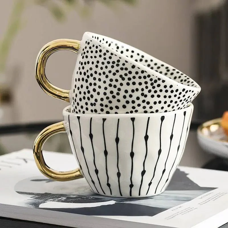 Colorful Artistic Coffee Mugs
