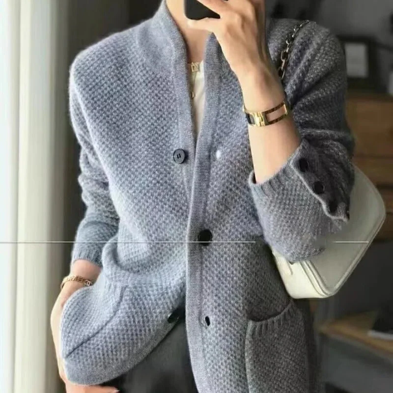 Warm Cozy Winter Wool Sweater - Hehif