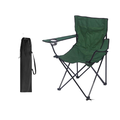 Folding Outdoor Recliner Chair with Shade and Drink Holder