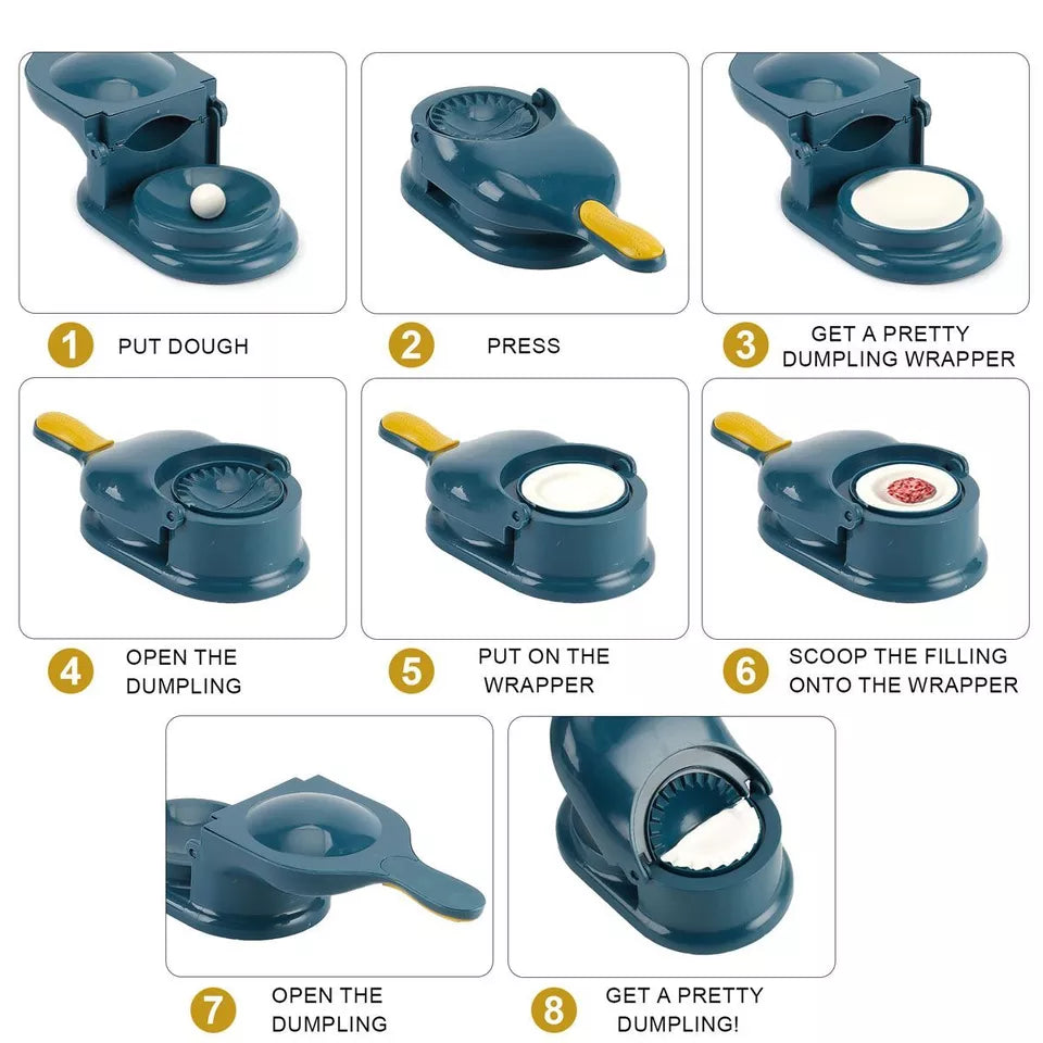 Easy 2 In 1 Dumpling Pastry Maker Kitchen Tool