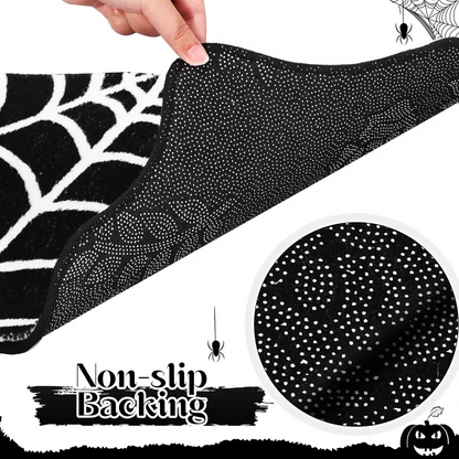 Spooky Spider Halloween Floor Mat