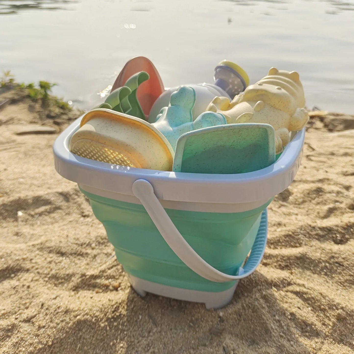 Fun Kids Beach Play Kit with Bucket and Tools