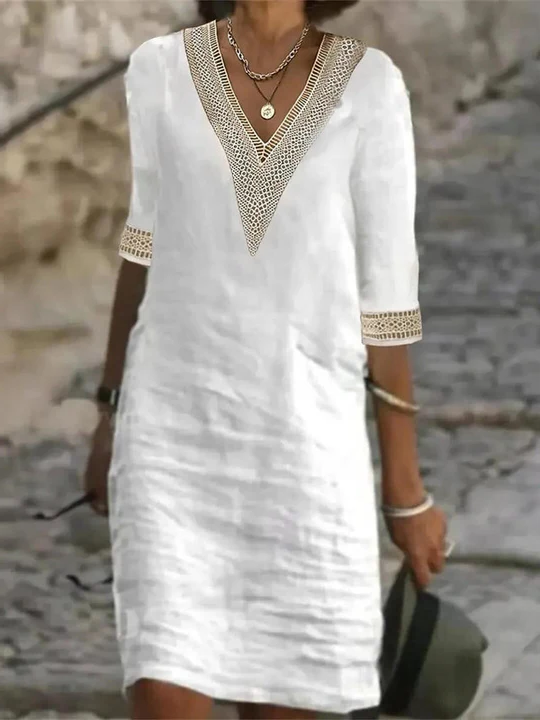 Stylish Short Sleeve Party Dress