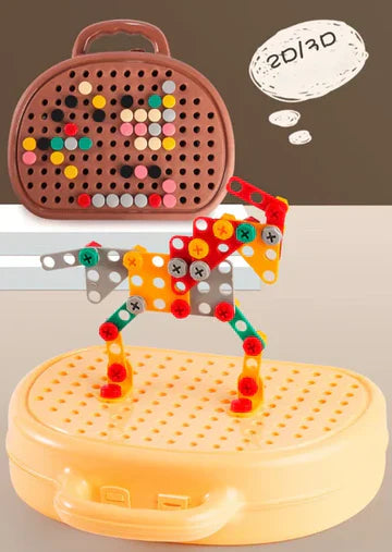 Kids Power Drill Play Tool Set