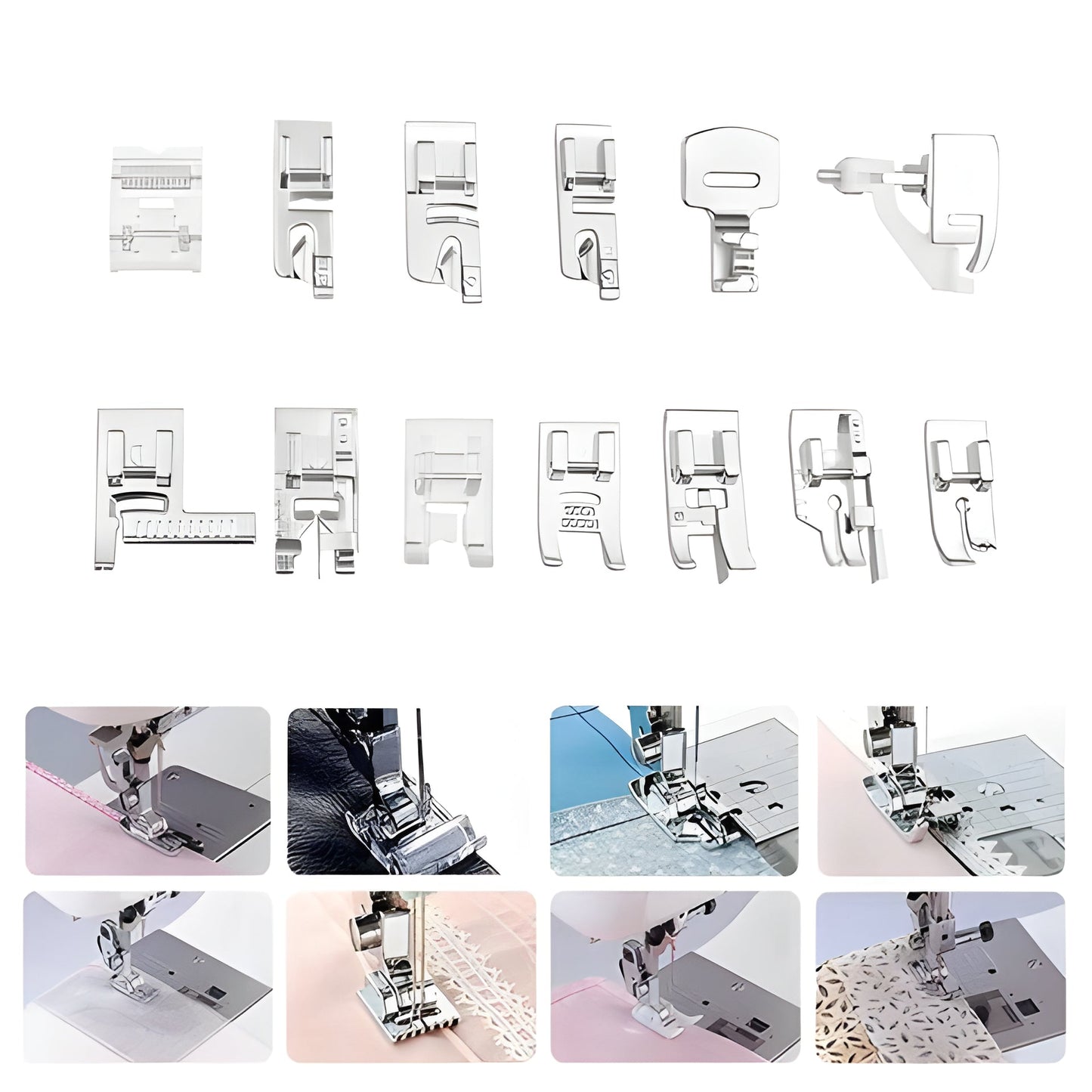Complete 42 Piece Sewing Presser Foot Kit