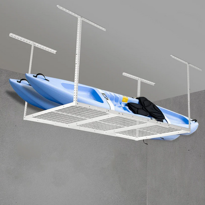 Heavy Duty Ceiling Mount Garage Storage Rack 6 Feet Long - Hehif