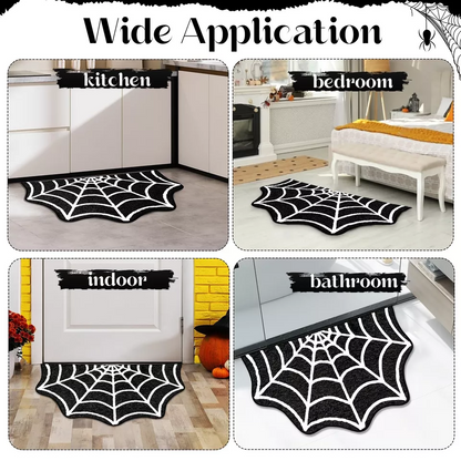 Spooky Spider Halloween Floor Mat