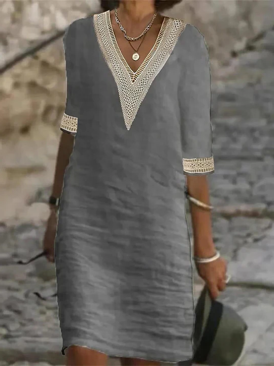 Stylish Short Sleeve Party Dress