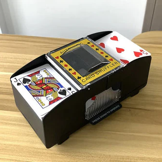 Fast Electric Card Shuffler for Poker Decks