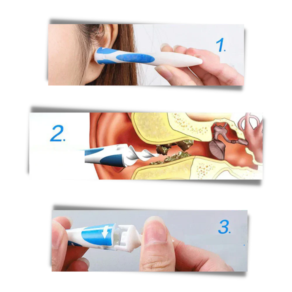 Soft Spiral Ear Wax Removal Tool