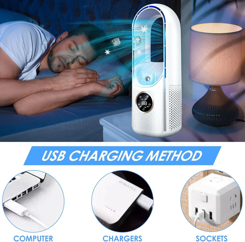 Compact Quiet Portable AC Unit for Home Office