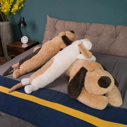 Adorable Plush Dog Cushion Pillow