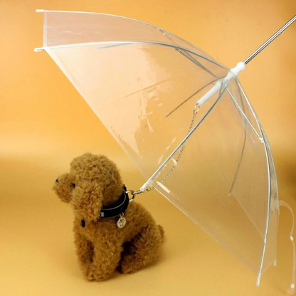 Clear Pet Rain Umbrella