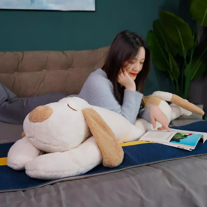 Adorable Plush Dog Cushion Pillow