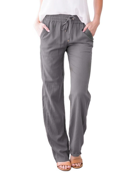 Lightweight Summer Linen Trousers