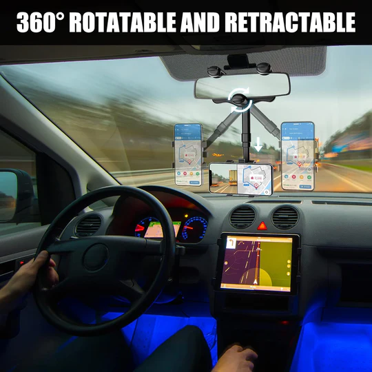 Universal Car Phone Mount Mirror