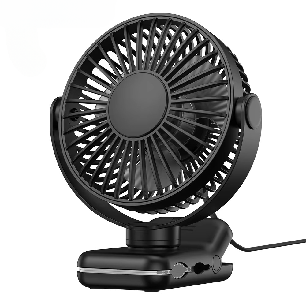 Compact Personal USB Desk Fan with Silent Motor
